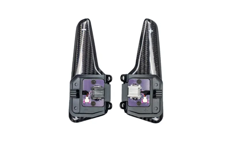 Madtrace C8 Corvette Clubsport Magnetic Shift Paddle Set Matte Or Gloss Finish 2