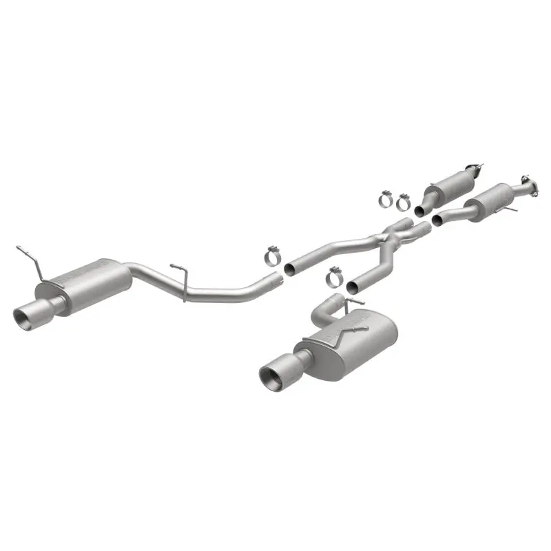 Magnaflow 11-12 Dodge Durango V8 5.7L Dual Split Rear Exit Stainless Cat Back Performance Exhaust 1