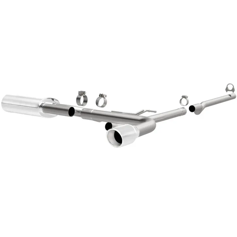 Magnaflow 13-14 Ford Fusion L4 1.6L Turbo  Stainless Cat Back Performance Exhaust 1