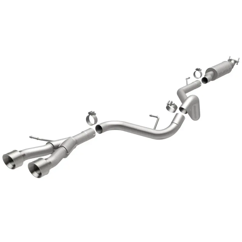 Magnaflow 13 Hyundai Veloster 1.6L Turbo Dual Center Rear Exit Stainless Cat Back Perf Exhaust 1
