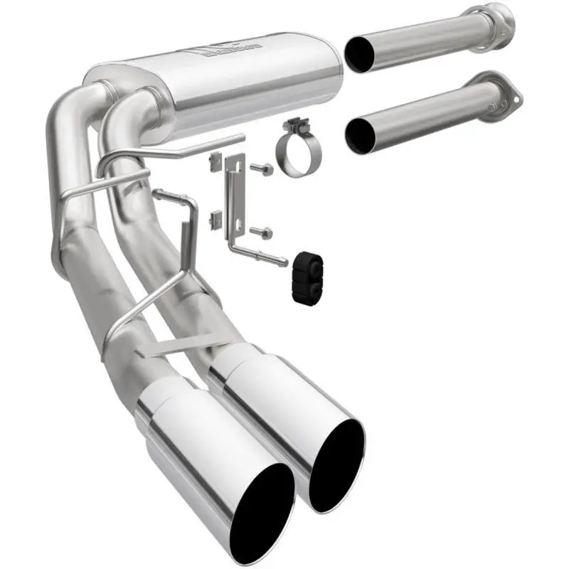 Magnaflow 15-21 Ford F-150 Street Series Cat-Back Performance Exhaust System- Polished Side Exit 3
