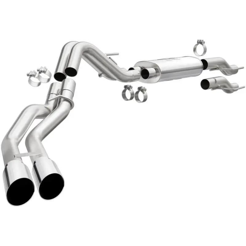 Magnaflow 15-21 Ford F-150 Street Series Cat-Back Performance Exhaust System- Ss Polished Rear Exit 1