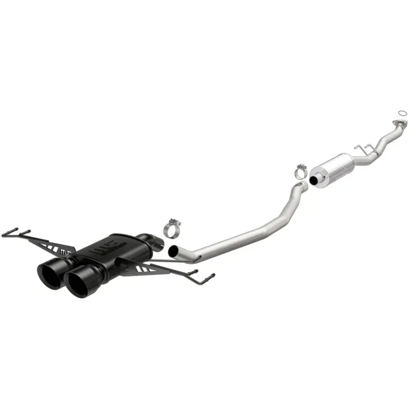 Magnaflow 2017 Honda Civic L4 1.5L Street Series Cat-Back Exhaust W/ Black Tips 2