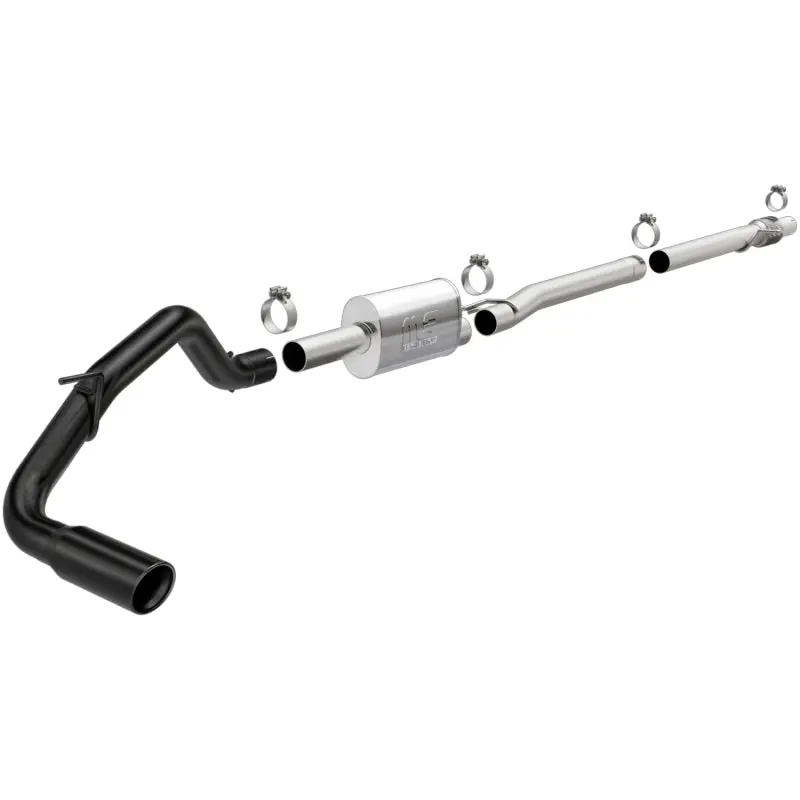 Magnaflow 2019 Ford Ranger 2.3L Black Coated Stainless Steel Cat-Back Exhaust 1