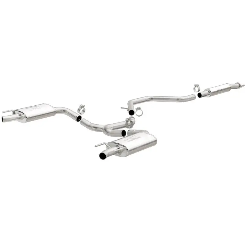 Magnaflow Cat-Back Ss 2.25/2.5In Dual Split Rear Exit Polished 3In Tip 2015 Chev Impala 3.6L V6 1