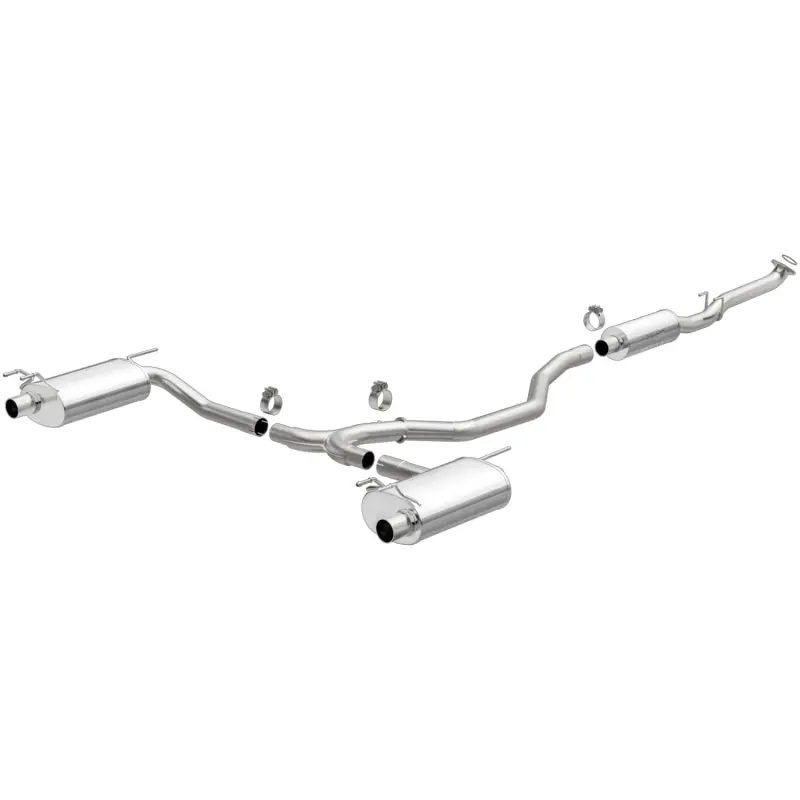 Magnaflow Catback 2018 Honda Accord L4 2.0Lgas 2.5In Dual Outlet Stainless Street Series Exhaust 1
