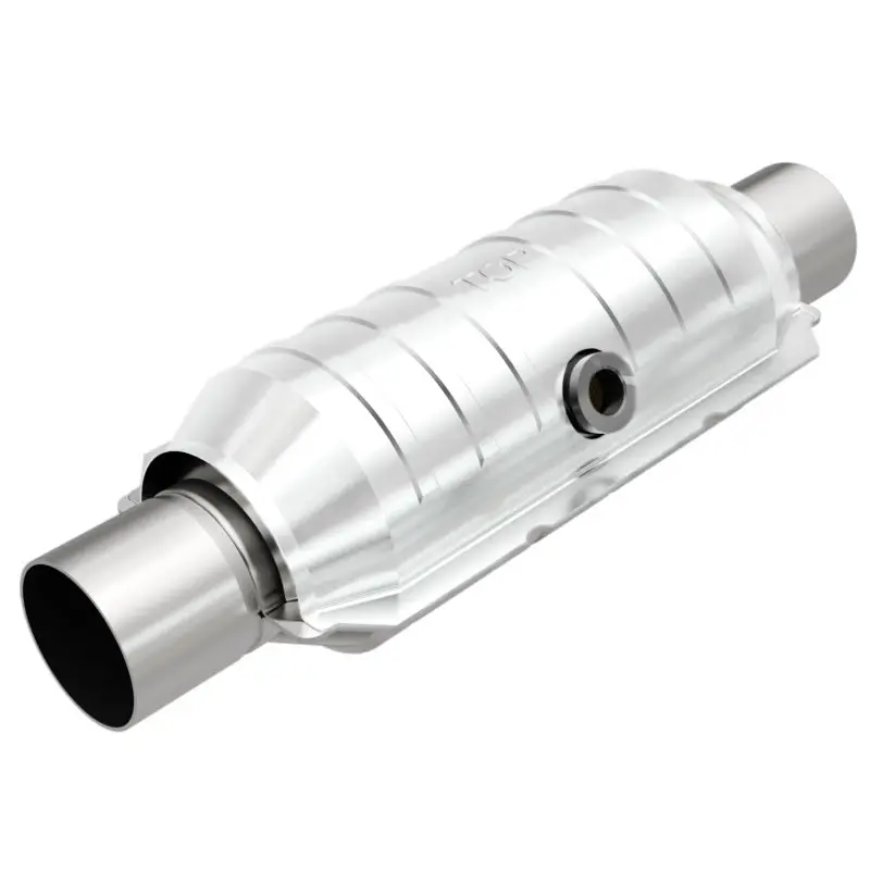 Magnaflow Conv Univ 2.25In Inlet/Outlet Center/Center Round 11In Body L X 5.125In W X 15In Overall L 3