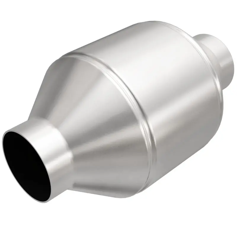 Magnaflow Conv Univ 2.5In Inlet/Outlet Center/Center Round 3In Body L X 5In W X 8.75In Overall L 1