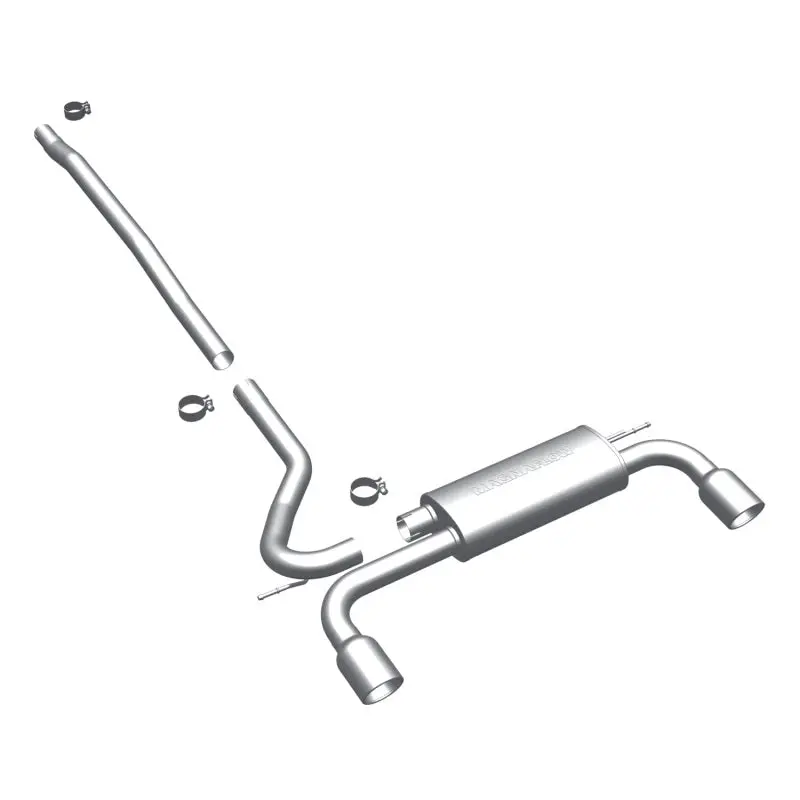 Magnaflow Mini Countryman Dual Split Rear Exit Stainless Cat-Back Performance Exhaust 2