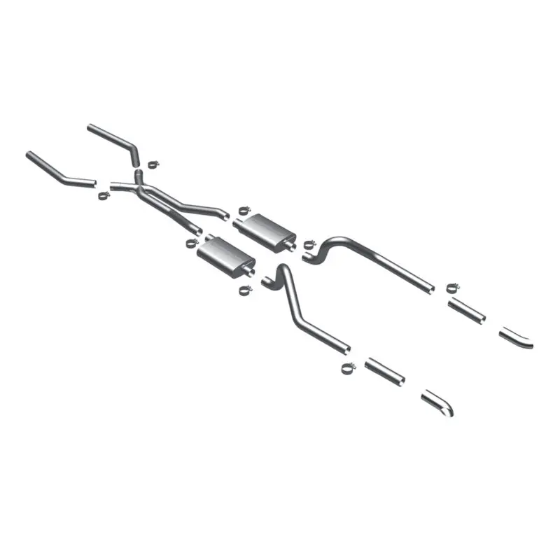 Magnaflow Sys C/B 67-70 Mustang 2.50Inch W/Tru-X 2