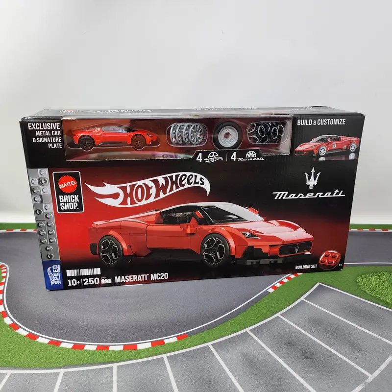 Maserati Mc20 * Hot Wheels Mattel Brick Shop 1