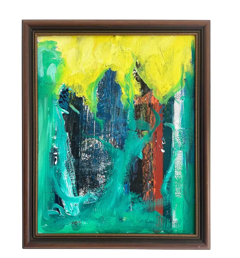 Matthew Izzo Abstract Oil Painting “Chelsea” (2023) 1
