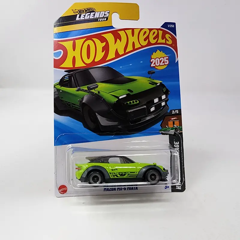 Mazda Mx-5 Miata #1 * Green * 2025 Hot Wheels  New! Case H 1