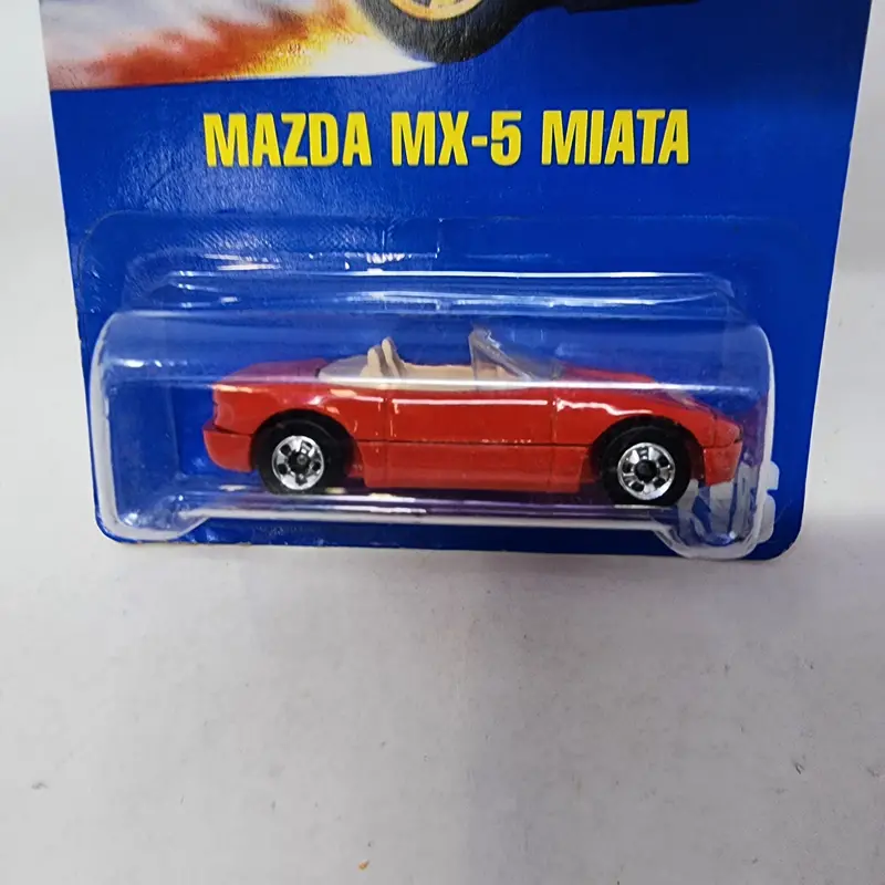 Mazda Mx-5 Miata #116 * Red * Hot Wheels Blue Card Speed Points 2