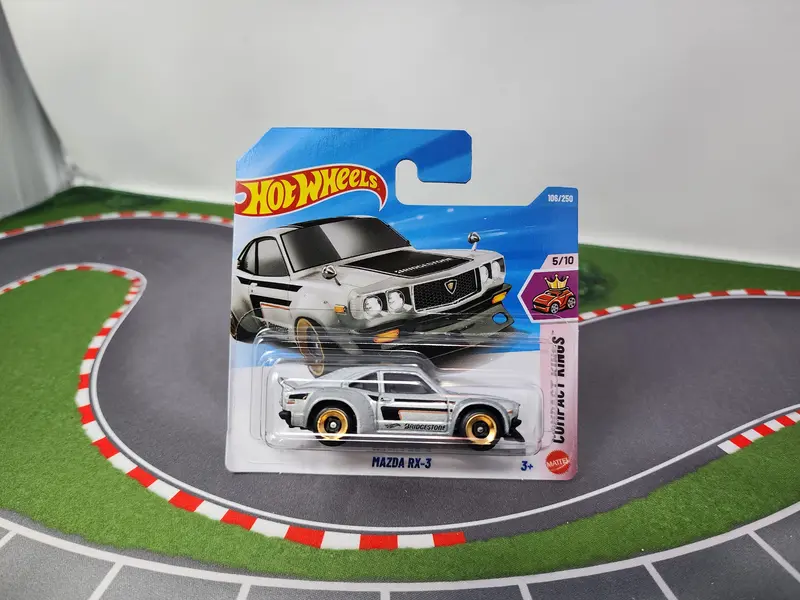 Mazda Rx-3 #106 * Silver * Short Card 2026 Hot Wheels Case F 1
