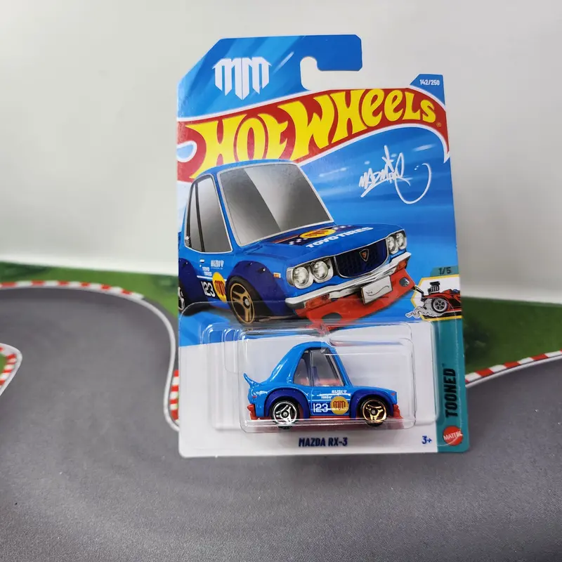 Mazda Rx-3 #142 * Blue * 2026 Hot Wheels Case E 1