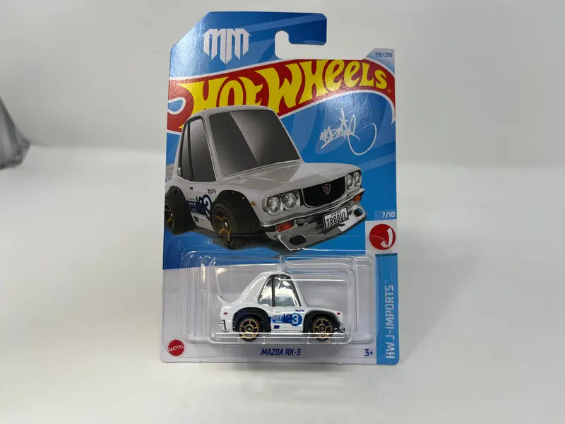 Mazda Rx-3 #156 * White * 2024 Hot Wheels Case P 1