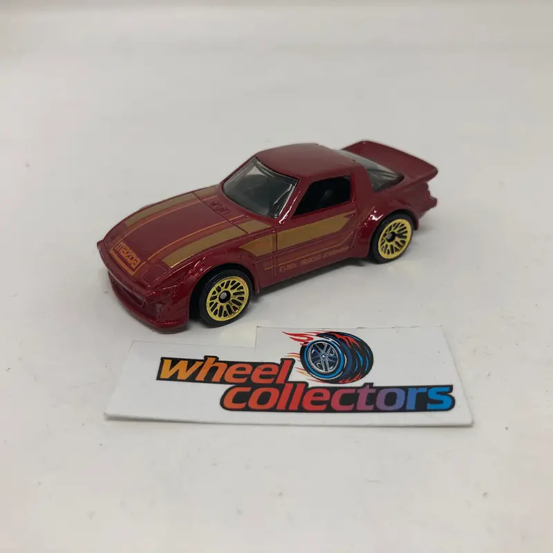 Mazda Rx-7 * Burgandy * Hot Wheels Loose 1:64 Scale 1