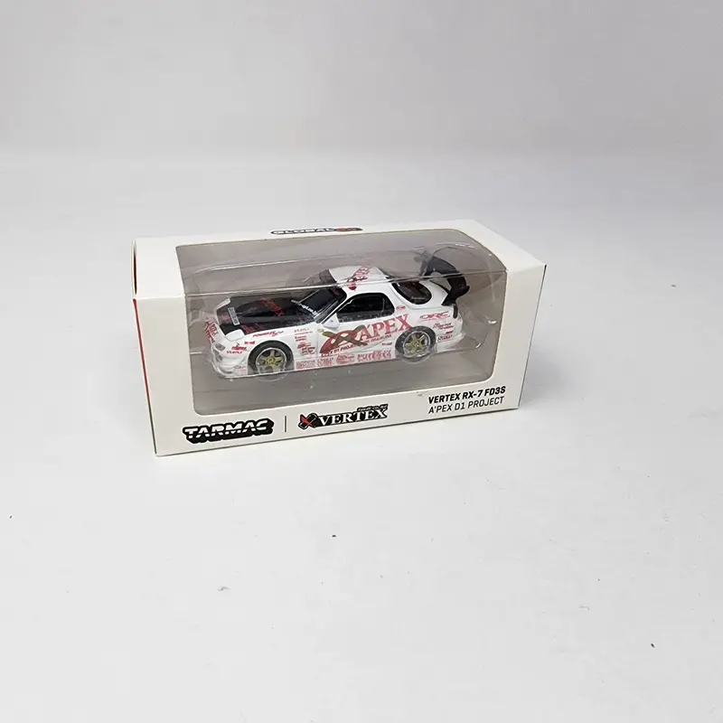 Mazda Rx-7 Fd3s Vertex Apex D1 Project Global * Tarmac Works 1:64 Scale 1