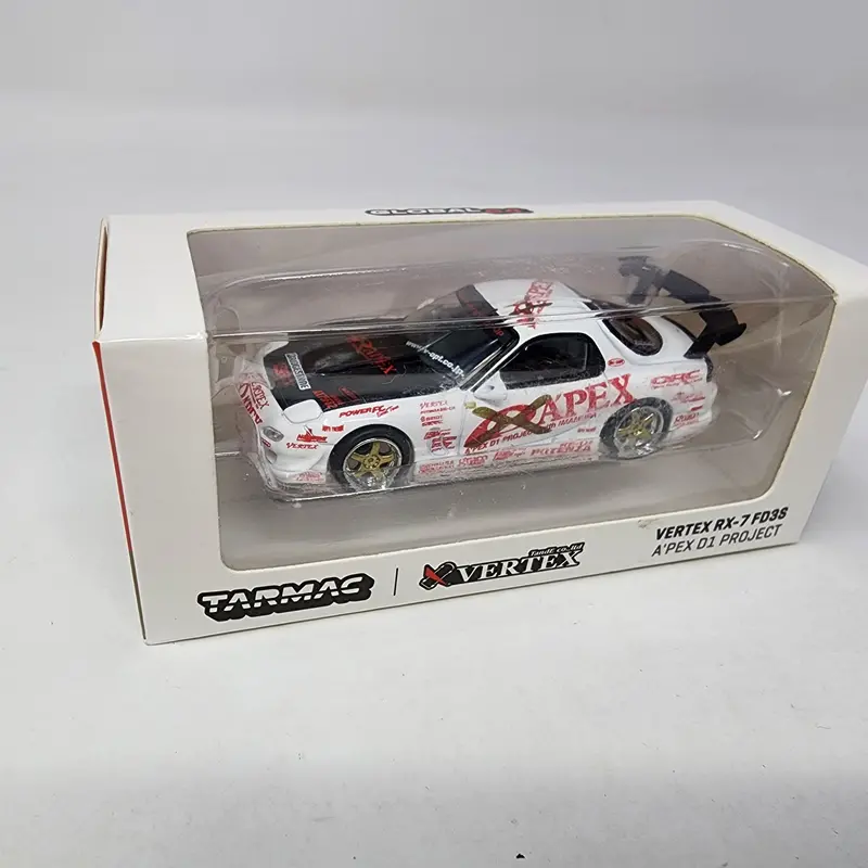 Mazda Rx-7 Fd3s Vertex Apex D1 Project Global * Tarmac Works 1:64 Scale 2