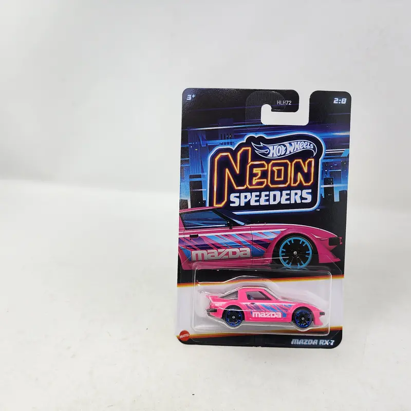 Mazda Rx-7 * Pink * Hot Wheels Neon Speeders 1
