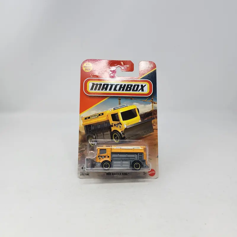 Mbx Gritter King #13 * Yellow * 2026 Matchbox Basic Mainline Case A 1