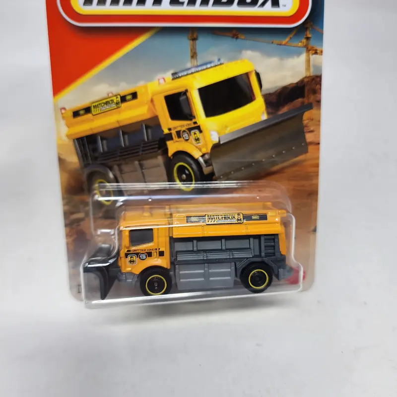 Mbx Gritter King #13 * Yellow * 2026 Matchbox Basic Mainline Case A 2