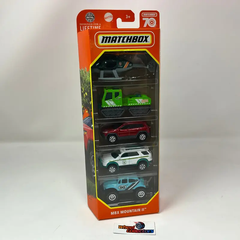Mbx Mountain Ii * 2022 Matchbox 5-Pack 1