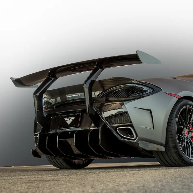 Mclaren 570S Vx Aero Rear Bumper W/ Rear Diffuser 1