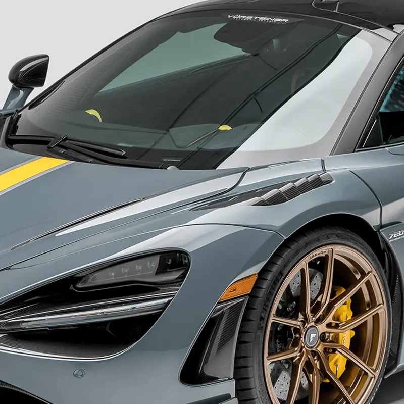 Mclaren 720S Coupe Silverstone Edition Aero Front Fenders W/ Integrated Vents. 1