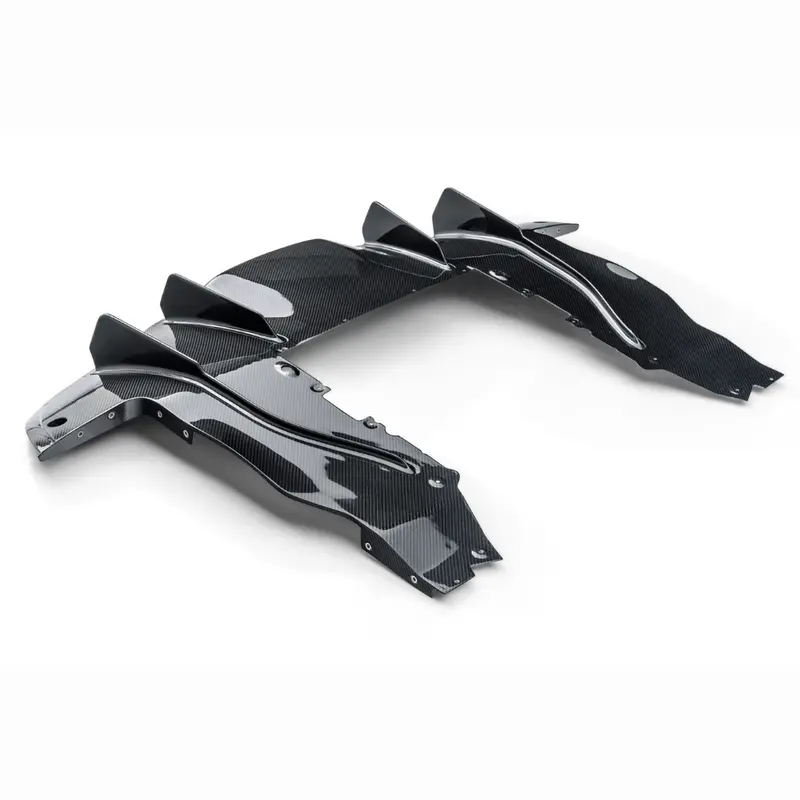 Mclaren 720S Silverstone Edition Aero Rear Diffuser Carbon Fiber Pp 2X2 Glossy 1