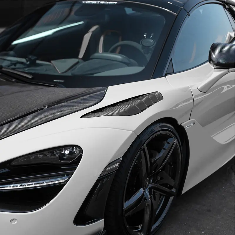 Mclaren 720S Spyder Silverstone Edition Aero Front Fenders W/ Integrated Vents. 1