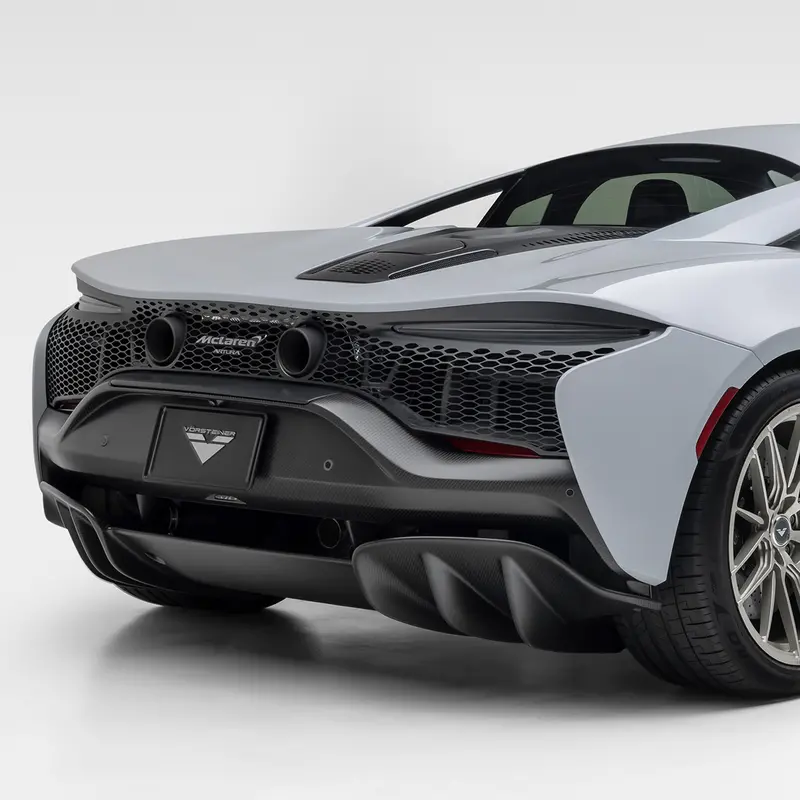 Mclaren Artura Carbon Fiber Rear Bumper - Replacement 1