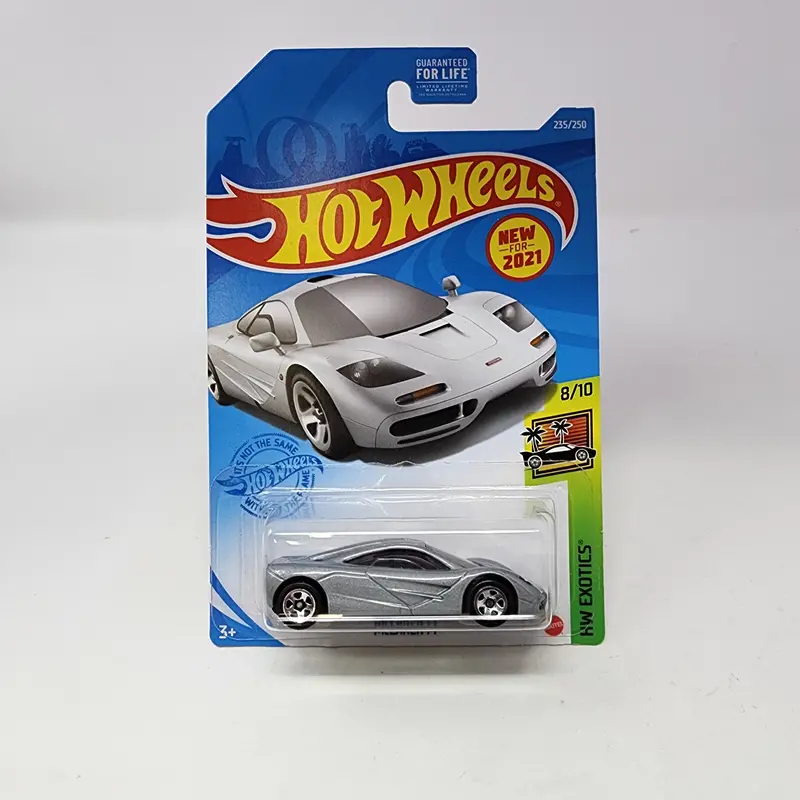 Mclaren F1 #235 * Silver * Hot Wheels 2021 1