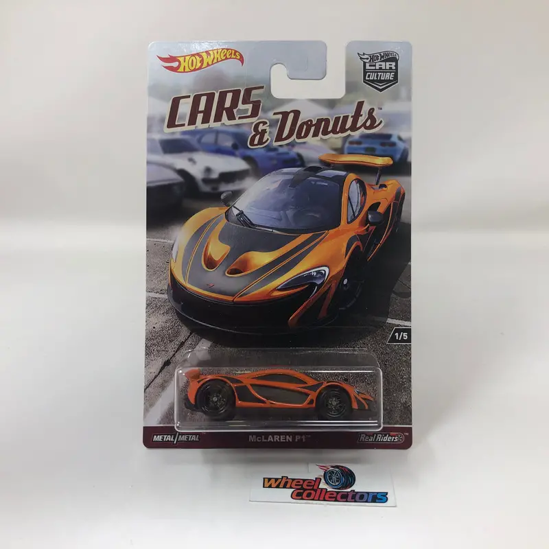 Mclaren P1 * Hot Wheels Cars & Donuts Car Culture 1