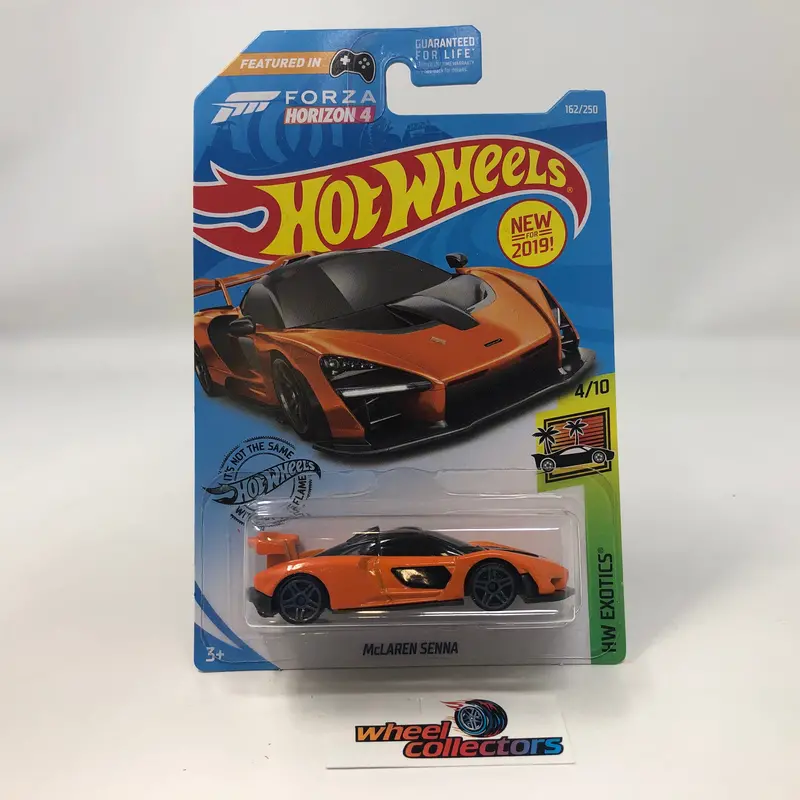 Mclaren Senna #162 * Orange Forza * 2019 Hot Wheels 1