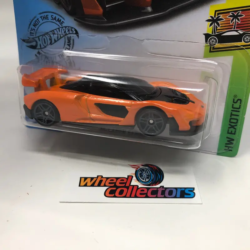 Mclaren Senna #162 * Orange Forza * 2019 Hot Wheels 2