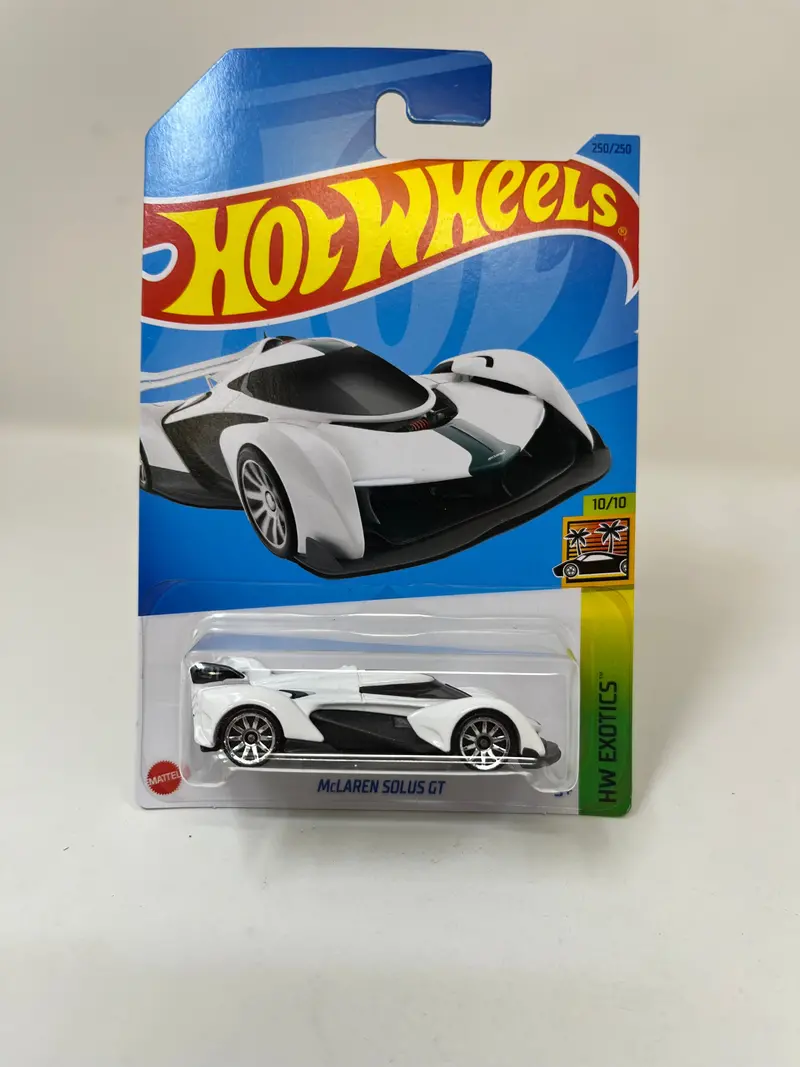 Mclaren Solus Gt #250 * White * 2024 Hot Wheels Basic Case A 1