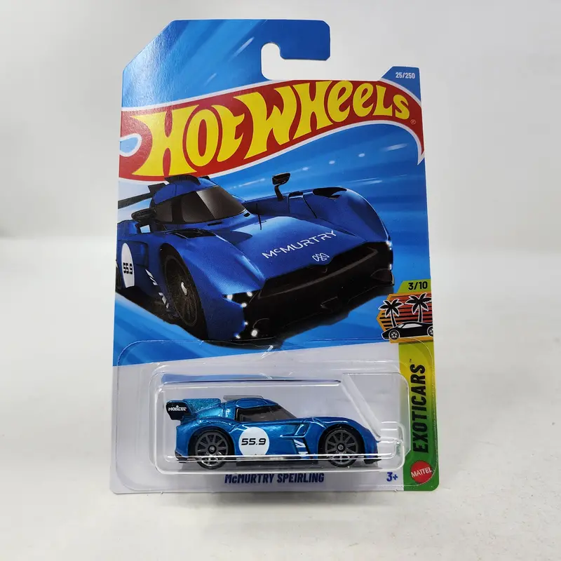 Mcmurtry Speirling #25 * Blue * 2026 Hot Wheels Case B 1