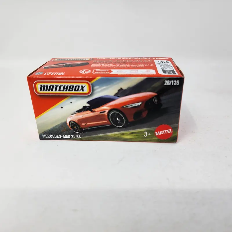 Mercedes-Amg Sl 63 #26 * 2025 Matchbox Power Grabs Case H 1