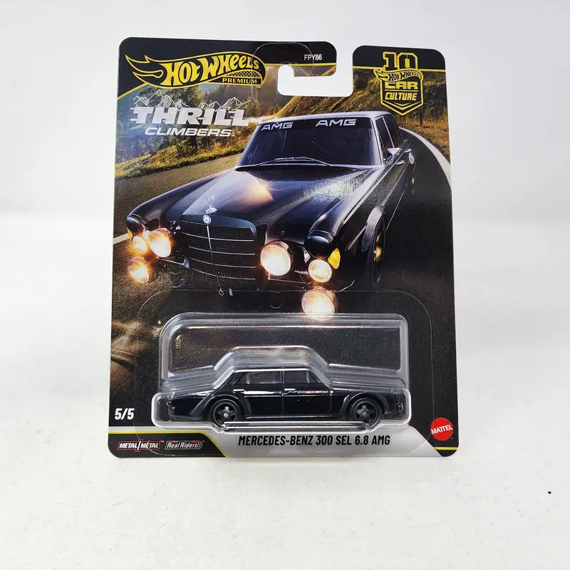 Mercedes-Benz 300 Sel 6.8 Amg * 2026 Hot Wheels Car Culture Thrill Climbers * Case Q 1