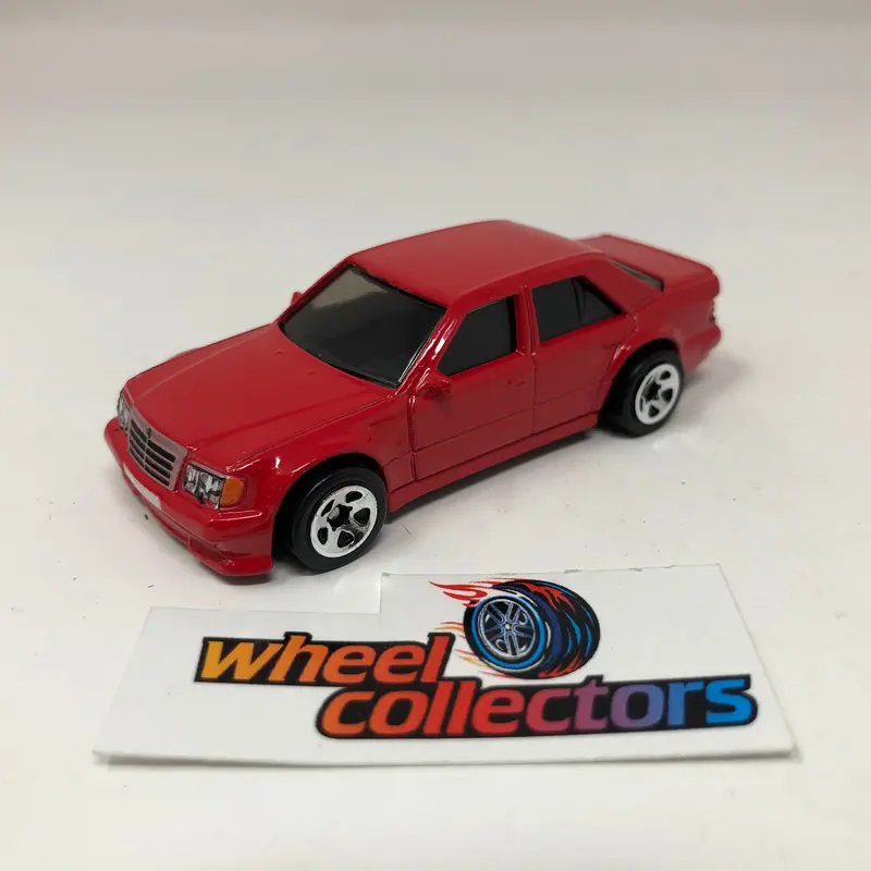 Mercedes-Benz 500 E * Red * Hot Wheels Loose 1:64 Scale 1