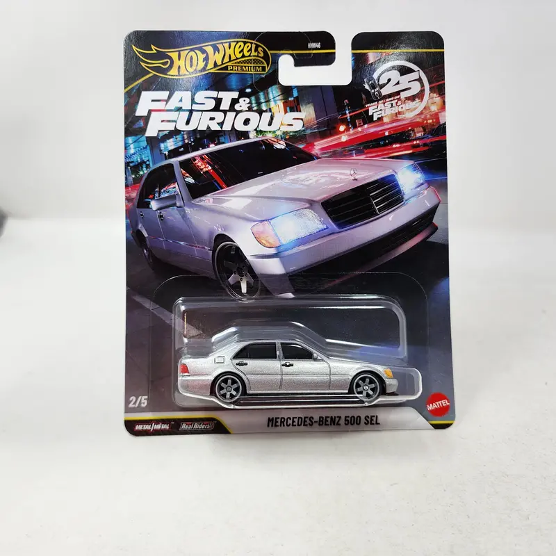 Mercedes-Benz 500 Sel * 2026 Hot Wheels 25Th Anniversary Fast & Furious Case N 1