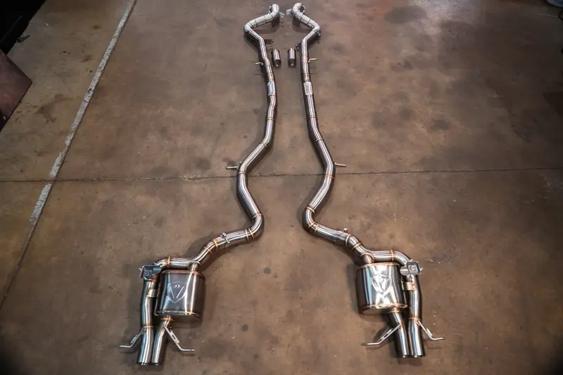 Mercedes Benz W222 S63 Valved Sport Exhaust System 3