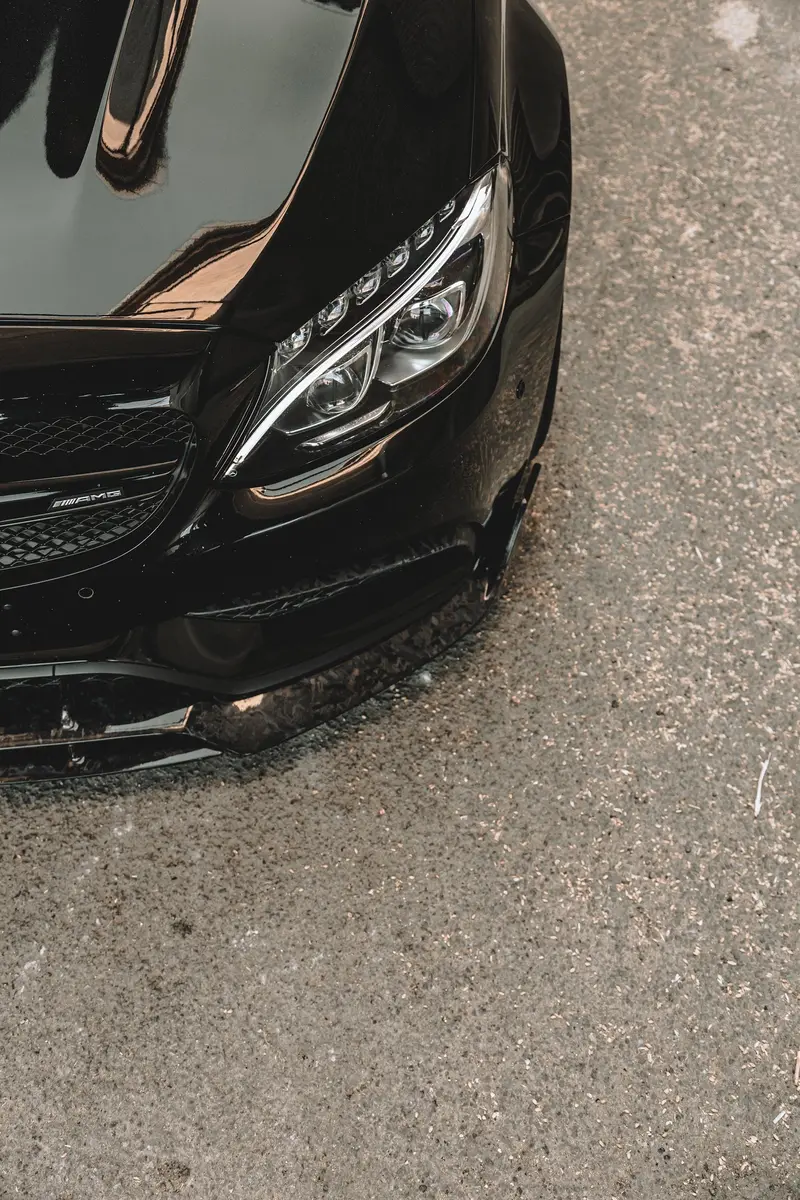 Mercedes C63/C63s W205 Coupe & Saloon Forged Carbon Fibre Canards 1