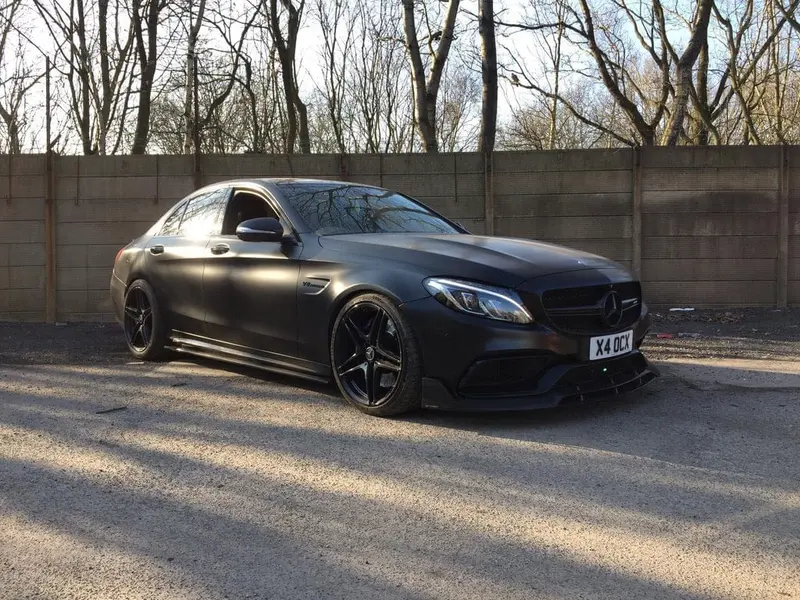 Mercedes C63 W205 Saloon Full Carbon Fibre Kit - Dtm Style 2