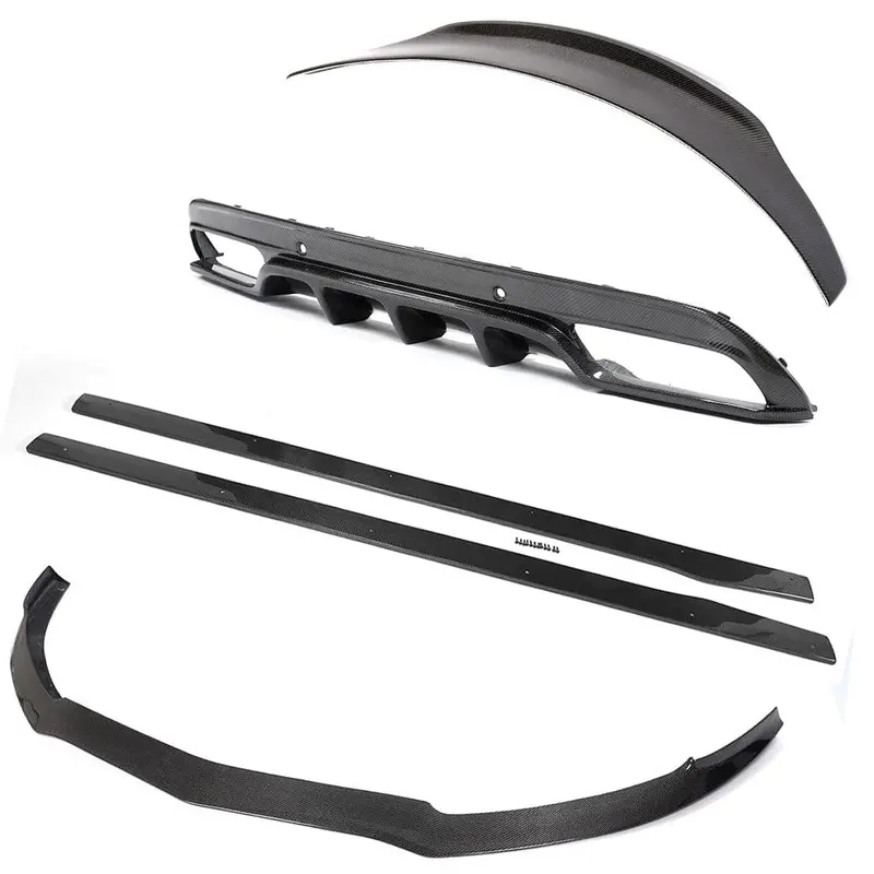 Mercedes C63 W205 Saloon Full Carbon Fibre Kit - Ps Style 1