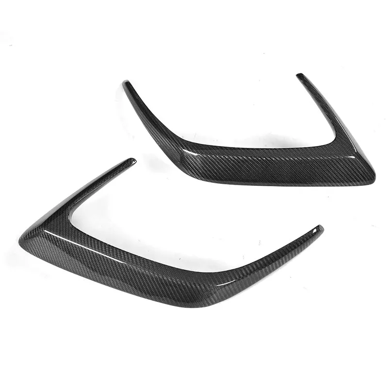 Mercedes W205 C63 & C63s Coupe 2Dr Rear Bumper Carbon Fibre Canards 1