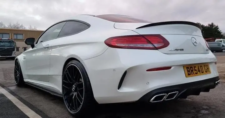 Mercedes W205 C63 & C63s Coupe 2Dr & Saloon 4Dr Carbon Side Skirts - D Style 2