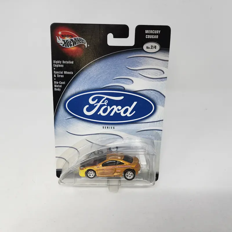 Mercury Cougar * Gold * Hot Wheels 100% Ford 1